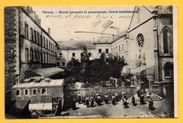 Virton. Ecole Normale Et Pensionnat De L'Immaculée Conception. Cour Intérieure. 1908 - Virton