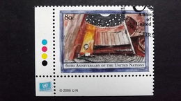UNO-New York 971 Oo/ESST, 60 Jahre Vereinte Nationen (UNO) - Used Stamps