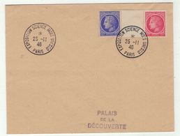 France // 1945-1949 // Palais De La Découverte - Lettres & Documents