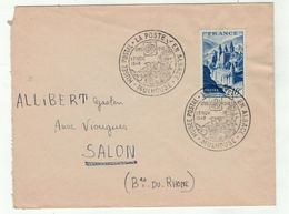 France // 1945-1949 // Lettre Au Départ Du Musée Postal En Alsace (Mulhouse) - Cartas & Documentos