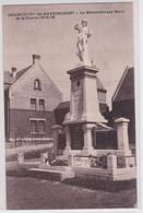 62 Graincourt-les-Havrincourt - Le Monument Aux Morts - Autres & Non Classés