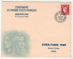 France // 1945-1949 // Lettre Du Centenaire Du Timbre Français - Brieven En Documenten