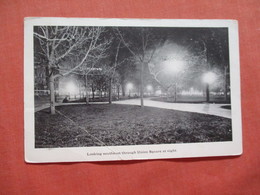 Union Square At Night Richmond Hill NY Cancel  Corner Crease > New York City    Ref  3868 - Staten Island