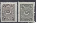 Turkije Mi 822-823 (1923-1925) Plakker Mh X - Unused Stamps