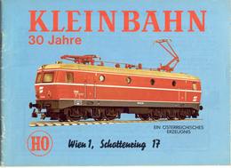 Catalogue KLEINBAHN 1978 - 30° Jahre HO 1/87 Katalog - Allemand