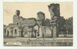 MENDOZA - RUINAS 1912 VIAGGIATA FP - Argentine