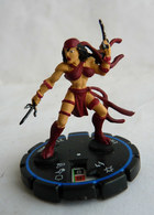 FIGURINE HEROCLIX MARVEL ELEKTRA Rareté 3 Socle Bleu - Marvel Heroes