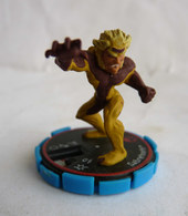 FIGURINE HEROCLIX MARVEL SABRETOOTH Rareté 4 (1)  Socle Rouge - Marvel Herös