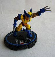 FIGURINE HEROCLIX MARVEL WOLVERINE Rareté 3  Socle Bleu - Gli Eroi Della Marvel