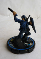 FIGURINE HEROCLIX MARVEL XPLOSION S.W.A.T. OFFICER Veteran Rareté 3 Socle Bleu - Heroes De Marvel