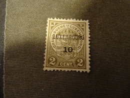 LUXEMBOURG  Timbre PREO  1910 -SG - 1907-24 Abzeichen