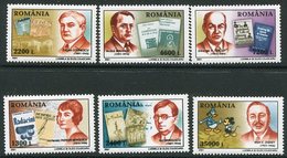 ROMANIA 2001 Personalities MNH / **.  Michel 5560-65 - Ongebruikt