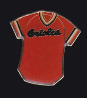 61650-pin's.Maillot Des Orioles De Baltimore. Baseball - Honkbal