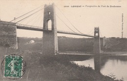 56 LANESTER   LORIENT     Perspective Du Pont Du Bonhomme   TB  PLAN 1908 - Lanester