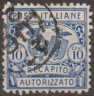 Italia 1928 Recapito Autorizzato 10 Cent. D.11 (o) Vedere Scansione - Autres & Non Classés