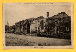 54. Noers. Ruines Rue De L'église. Correspondance Pour Un Prisonnier Belge à Giessen. Censure Giessen. 1915 - Longuyon