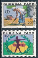 °°° BURKINA FASO - Y&T N°741/42 - 1987 °°° - Burkina Faso (1984-...)