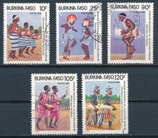 °°° BURKINA FASO - Y&T N°717/21 - 1986 °°° - Burkina Faso (1984-...)