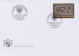 Liechtenstein Fair Cover 2009 Vienna - November 2009 - Special Cancellation - Mi 1525 Liechtenstein Museum - Badminton - Maschinenstempel (EMA)