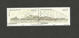 POLYNESIE 2011 - Yvert N° 973/974 Paire Se Tenant Les Marquises - 2 X 250 FCFP - Neufs** - Unused Stamps