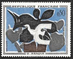 FRANCE  1961  -  Y&T 1319 -  Braque -  NEUF** Avec Liseré Blanc - Neufs