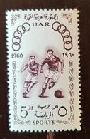 EGYPTE Football. Soccer ** MNH. 1 Valeur  Dentelée  Emise En 1960** MNH - Nuevos