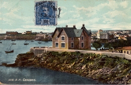 1906 PORTUGAL , LISBOA - PARIS , TARJETA POSTAL CIRCULADA - CASCAES / CASCAIS - Covers & Documents
