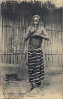 1912 , DAHOMEY - PROTECTORADO FRANCÉS , T.P. CIRC. COTONOU - TETÉ ( MOZAMBIQUE ) ,  VIA PARIS , MUSICA , MUSIC , ETNIC - Lettres & Documents