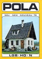 Catalogue POLA 1979 Neuheiten LGB HO N - En Allemand, Anglais Et Français - Duits