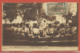 CONGO CARTE POSTALE TIMBREE DE 1920 DE BRAZZAVILLE - Covers & Documents