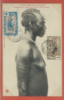 CONGO CARTE POSTALE TIMBREE DE 1909 DE OUESSO - Covers & Documents