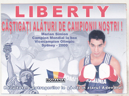 Romania Old Uncirculated Postcard - Famous People - Sports - Marian Simion - World Champion - Boxing - Sporters
