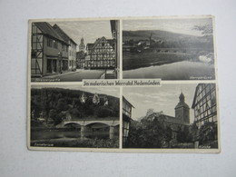 HANN.MÜNDEN ,Hedemünden ,   Seltene Karte  Um 1938 - Hannoversch Muenden