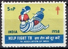 INDIA #   FROM 1958   ** - Charity Stamps