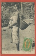 CONGO CARTE POSTALE DE 1913 DE BRAZZAVILLE - Covers & Documents