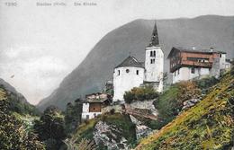 STALDEN → Dorfpartie Bei Der Kirche, Lichtdruck Ca.1910 - Stalden