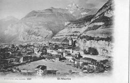 ST. MAURICE → Generalansicht Ca.1910 - VS Valais