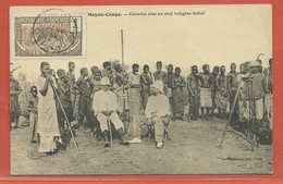 CONGO CARTE POSTALE TIMBREE DE 1914 DE BRAZZAVILLE - Covers & Documents