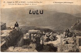 DEPT 63 : édit. V D C N° 18 : Sommet Du Puy De Dome La Chaine Des Puys Sud , Vue Prise Des Ruines Du Temple De Mercure - Non Classificati