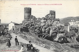 Environs De St Saint-Etienne - Ruines Du Château De Rochetaillée - Edition Nouvelles Galeries - Rochetaillee