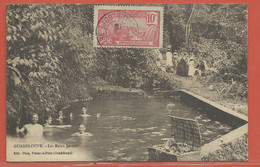 GUADELOUPE CARTE POSTALE TIMBREE DE 1915 DE POINTE A PITRE - Storia Postale