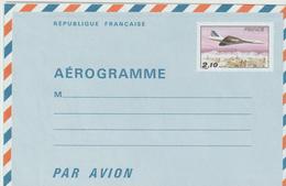 AEROGRAMMES - 1006 - AER - Avion Concorde Survolant Paris - 2.10f. -  Neuf -** - Other & Unclassified