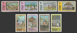 TOKELAU - 1976 - ( Canoe Making & Others ) - Complete Set - MNH** - Tokelau