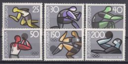 Yugoslavia Republic 1964 Sport Mi#1076-1081 Mint Never Hinged - Unused Stamps