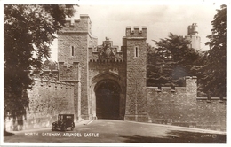 CPSM Arundel Castle North Gateway - Arundel