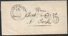 1851 LSC BRAY S SEINE (SEINE ET MARNE) Type 13. Taxe 25 - 1849-1876: Klassik