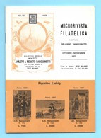 Rarità! Microrivista Filatelica Sanguinetti. N. 631/32 Del 1975 - Sammelbilderalben & Katalogue