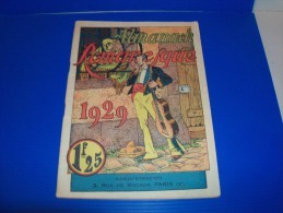 Almanach Romanesque. 1929. Avec Une Double Page Illustrée Par René GIFFEY. 1ère De Couverture Couleurs. - Diaries