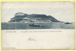 0499 - GIBRALTAR - THE GALLERIES +  PANORAMA 1905 ? - 2 CARDS - Andere & Zonder Classificatie