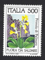 Italia, Italy, Italien 1985; Primula Di Palinuro, Primula Petagna; Cresce Nelle Fenditure Delle Rocce Dei Litorali. - Andere